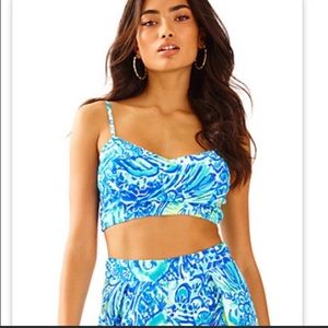 Lilly Pulitzer crop top & pant set!